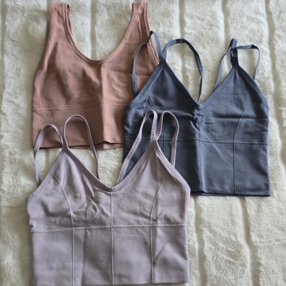 Set of 3 Fit Tops – Size S | Soft Stretchy Fabric | Activewear Bundle - Picture 1 of 5